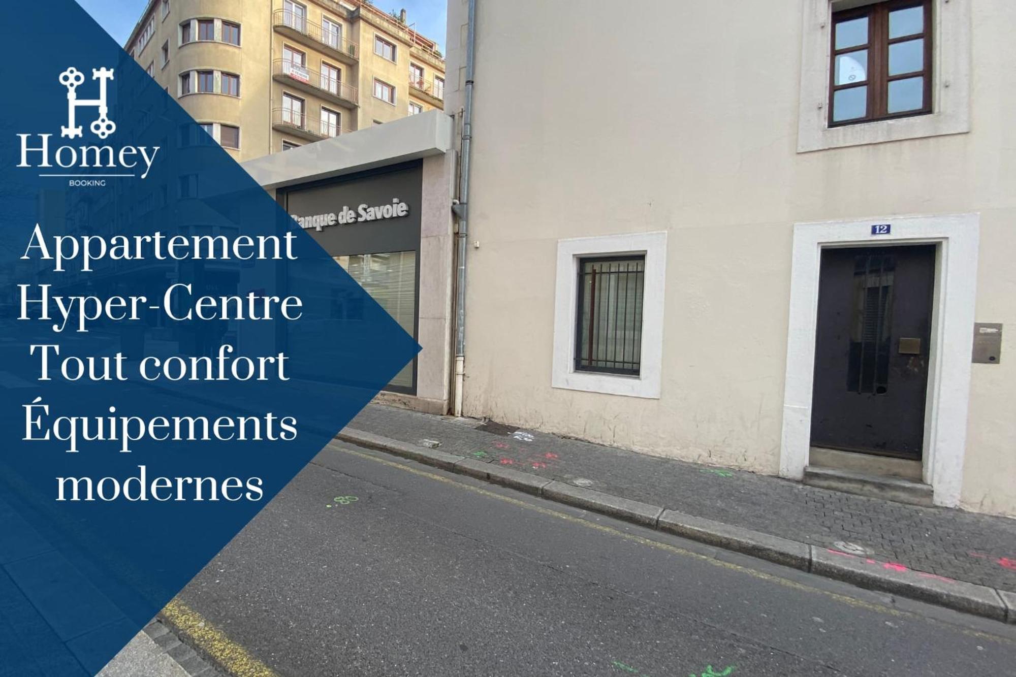 Homey Forest - Hypercentre - Proche Gare Et Tram - Wifi & Netflix Annemasse Eksteriør billede
